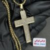 گردنبند صلیب فول نگین