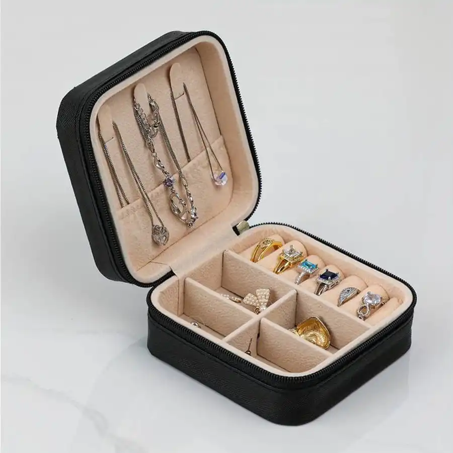 کیف جواهرات و اکسسوری طرح مربع کیف جواهرات و اکسسوری طرح مربع