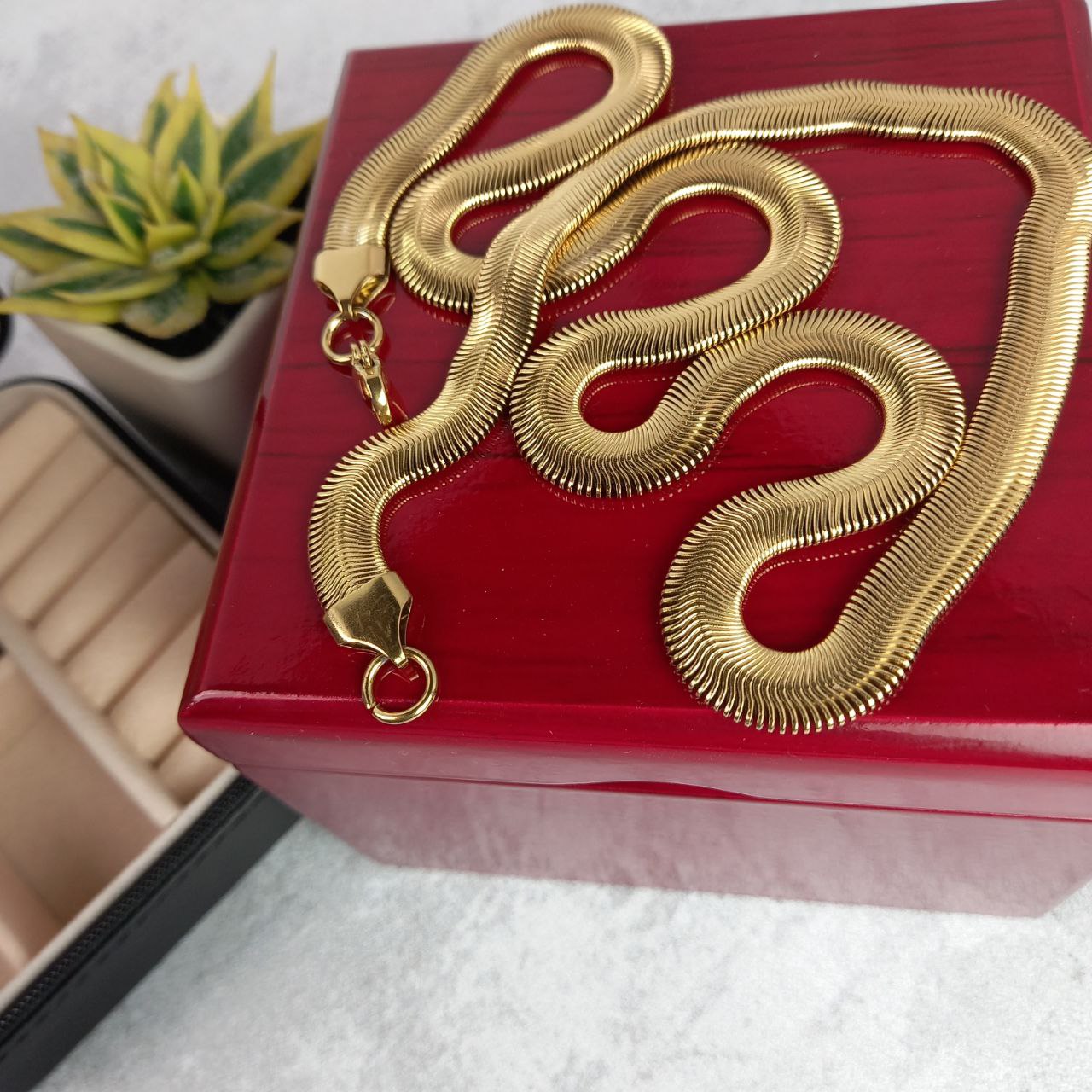 گردنبند ماری ضخیم (حجمی)