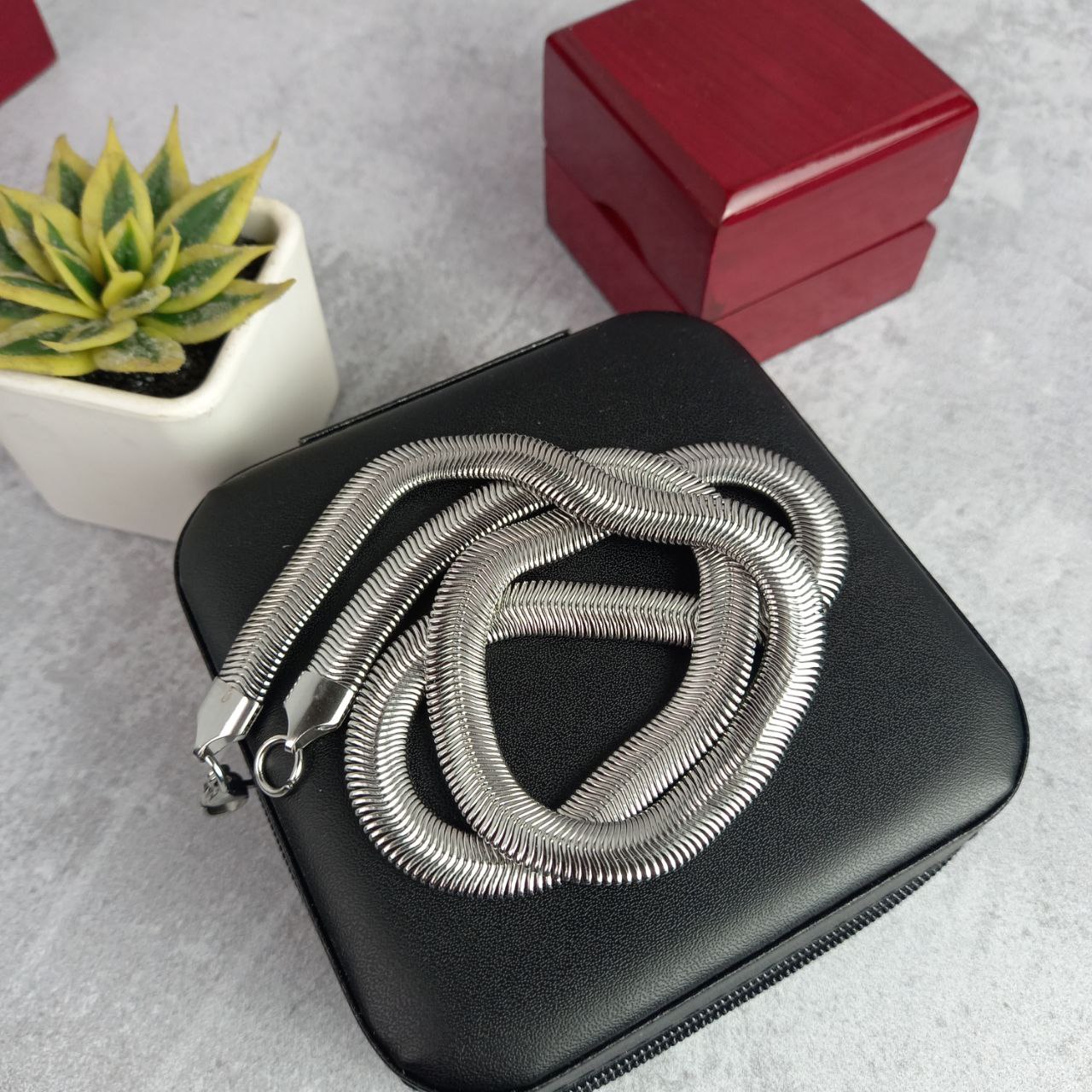 گردنبند ماری ضخیم (حجمی)