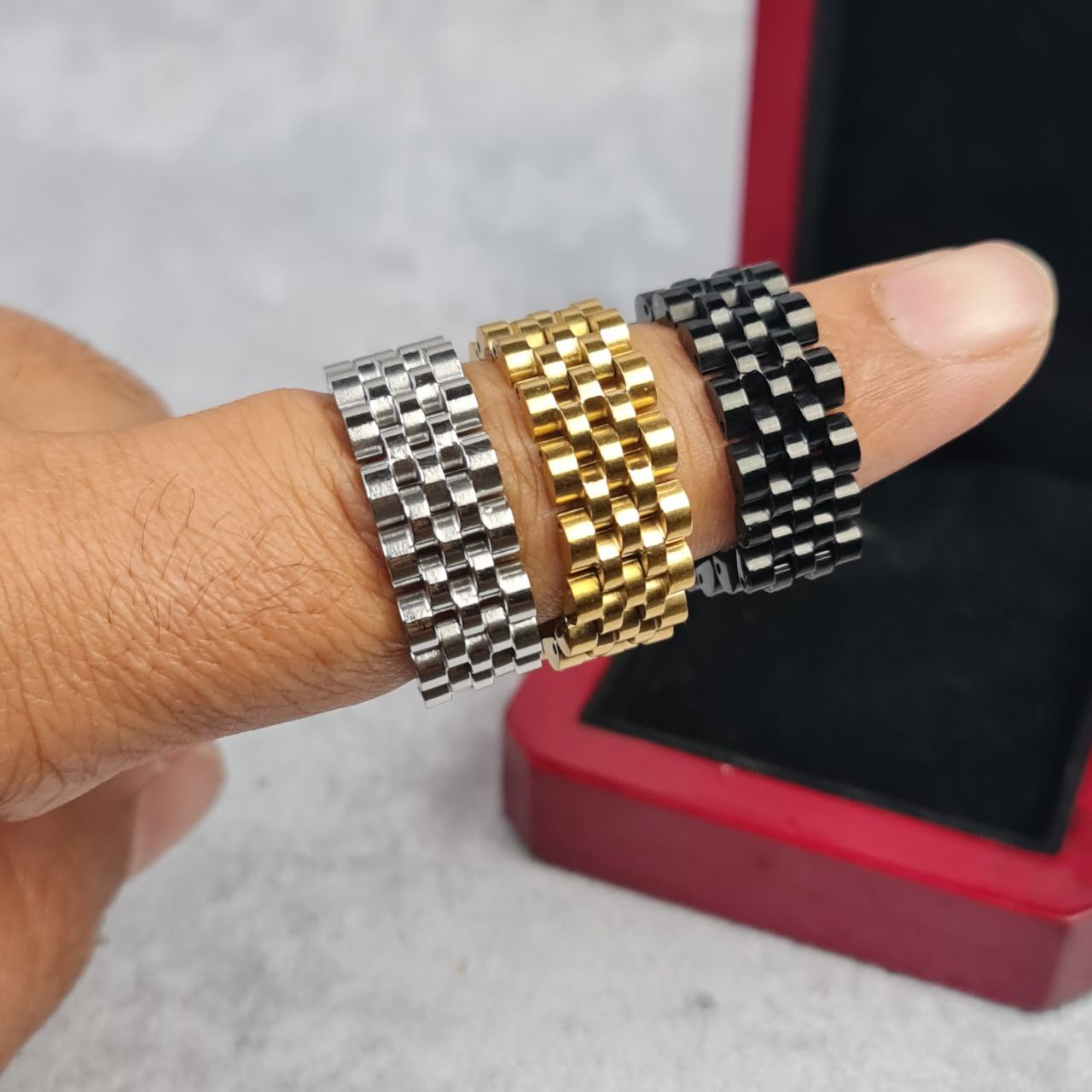 انگشتر حصیری رولکس