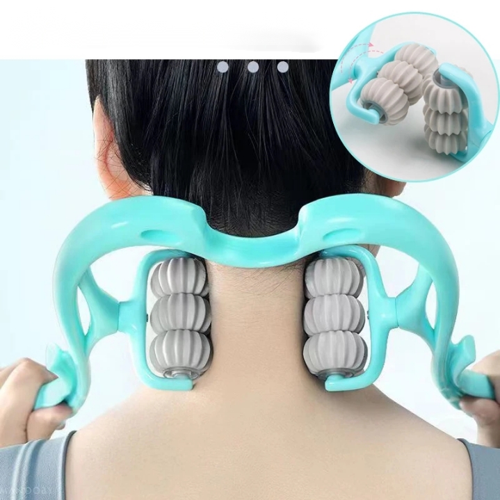 ماساژور دستی شانه و گردن مدل Neck Massager Roller ماساژور دستی شانه و گردن