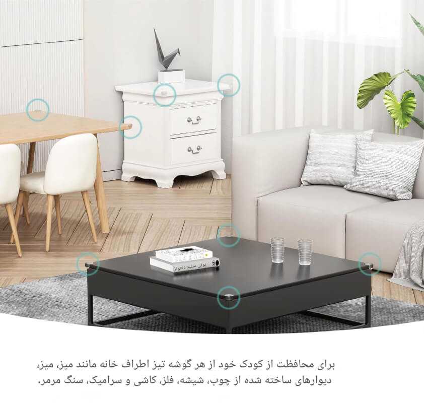 Childrens table and cabinet corner protector CH2 تخفیفات ویژه