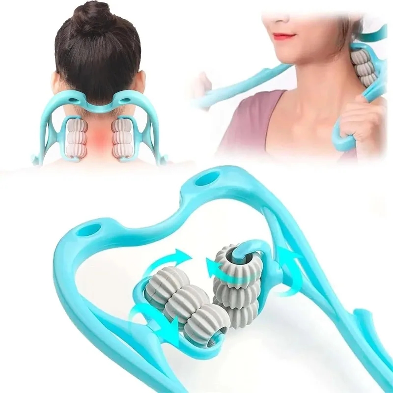 ماساژور دستی شانه و گردن مدل Neck Massager Roller ماساژور دستی شانه و گردن
