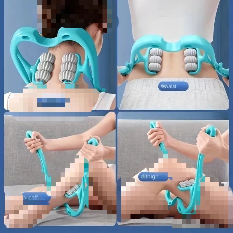 ماساژور دستی شانه و گردن مدل Neck Massager Roller ماساژور دستی شانه و گردن