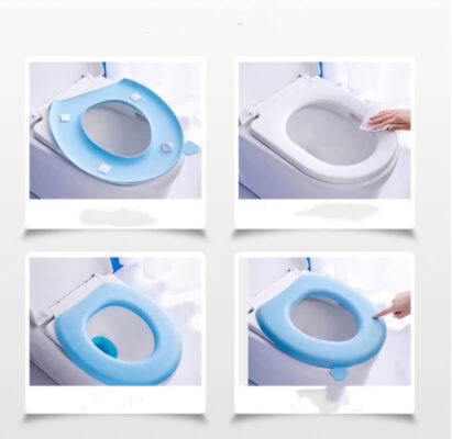 P89 Jelly Foam Toilet Seat Cover6 روکش بهداشتی توالت فرنگی فومی ژله ای