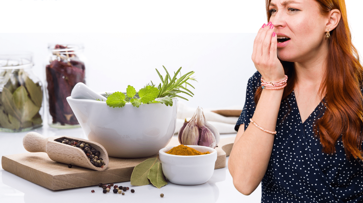 رفع بوی بد دهان با دمنوش 