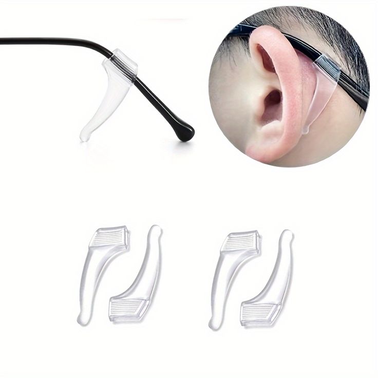 نگهدارنده عینک سیلیکونی یک جفت نگهدارنده عینک سیلیکونی