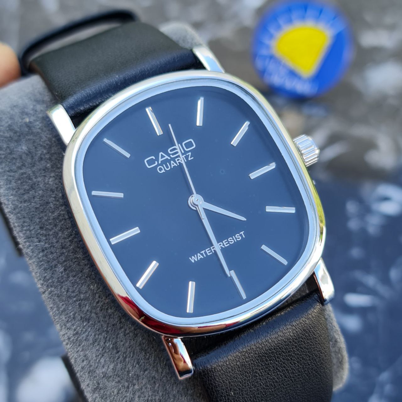 ساعت مردانه کاسیو اولدمانی چرم