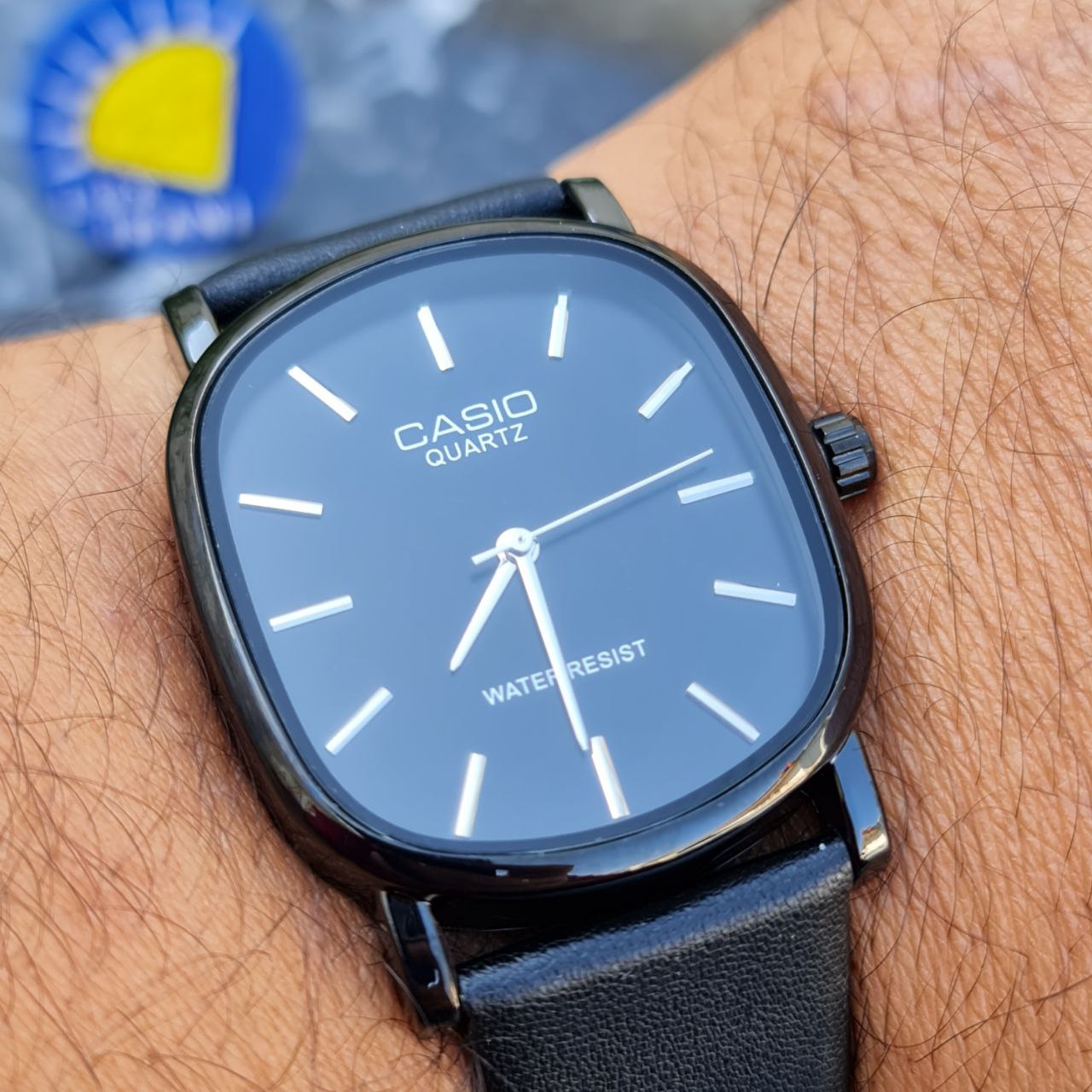 ساعت مردانه کاسیو اولدمانی چرم