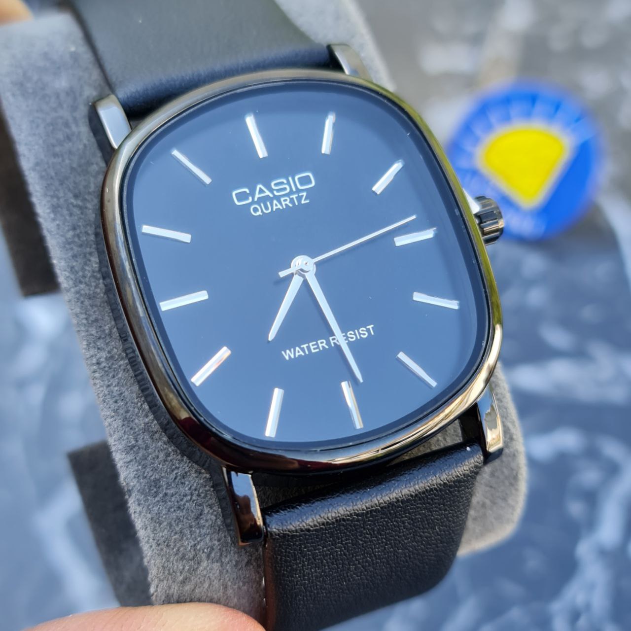 ساعت مردانه کاسیو اولدمانی چرم