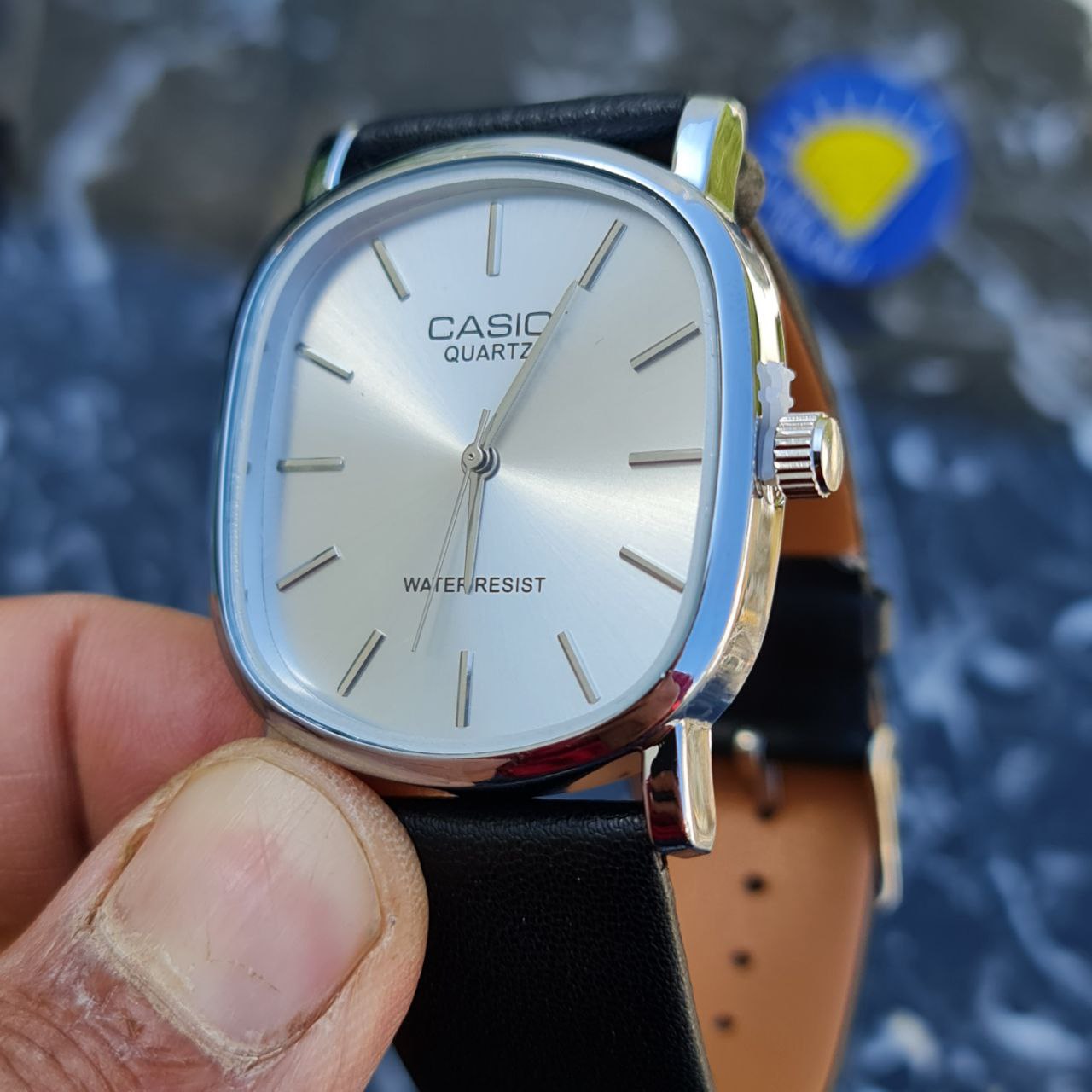 ساعت مردانه کاسیو اولدمانی چرم