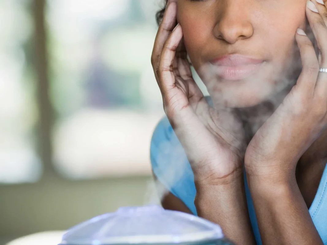 فیشیال عمیق پوست در خانه
