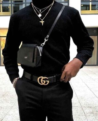 ست کردن گردنبند با استایل خیابانی