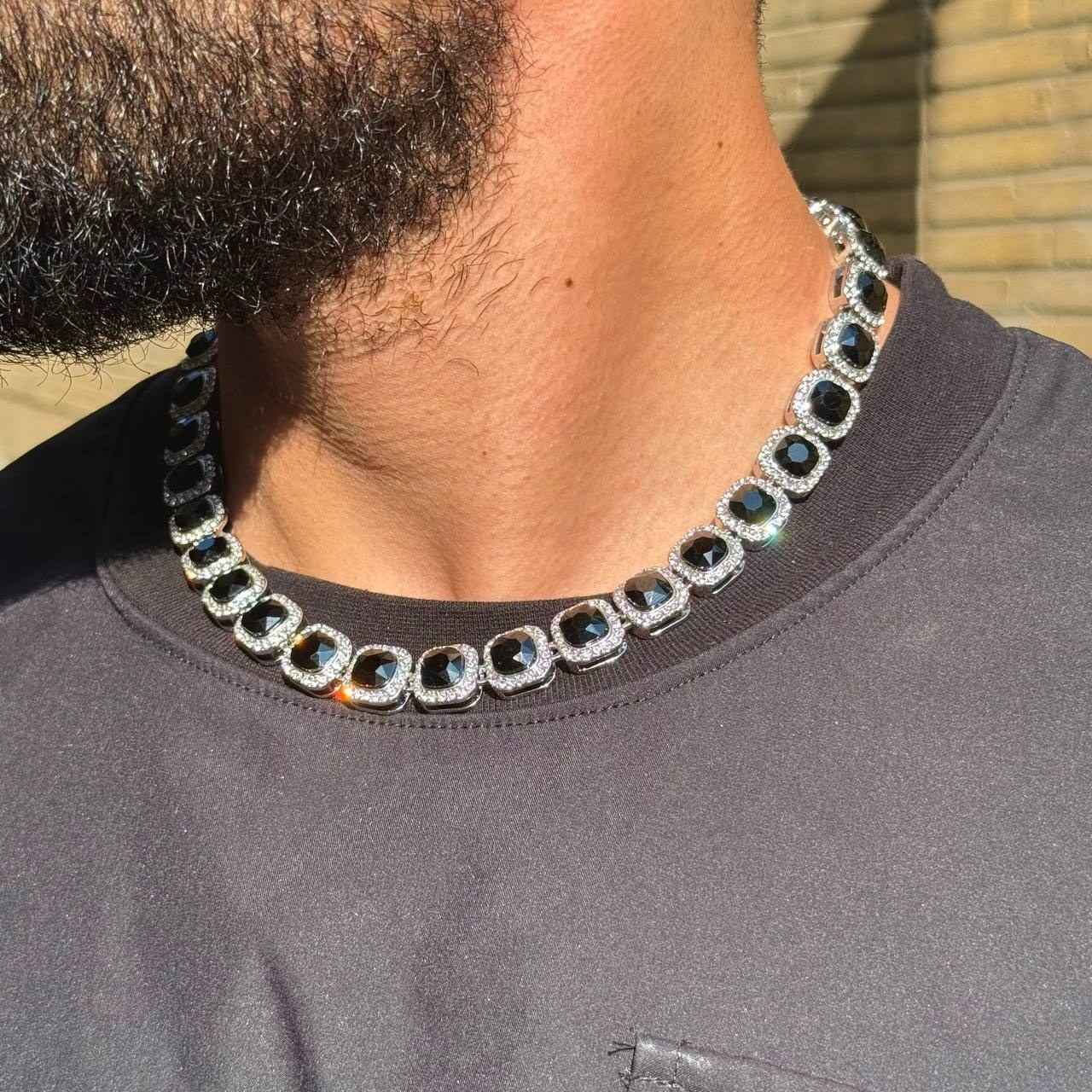 گردنبند تنیسی مردانه