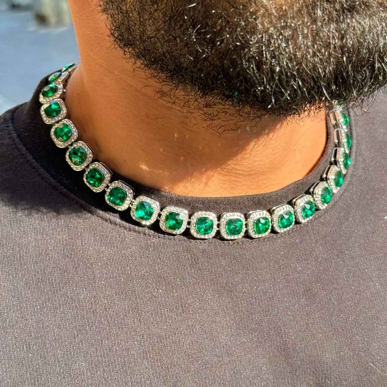 خرید گردنبند تنیسی مردانه