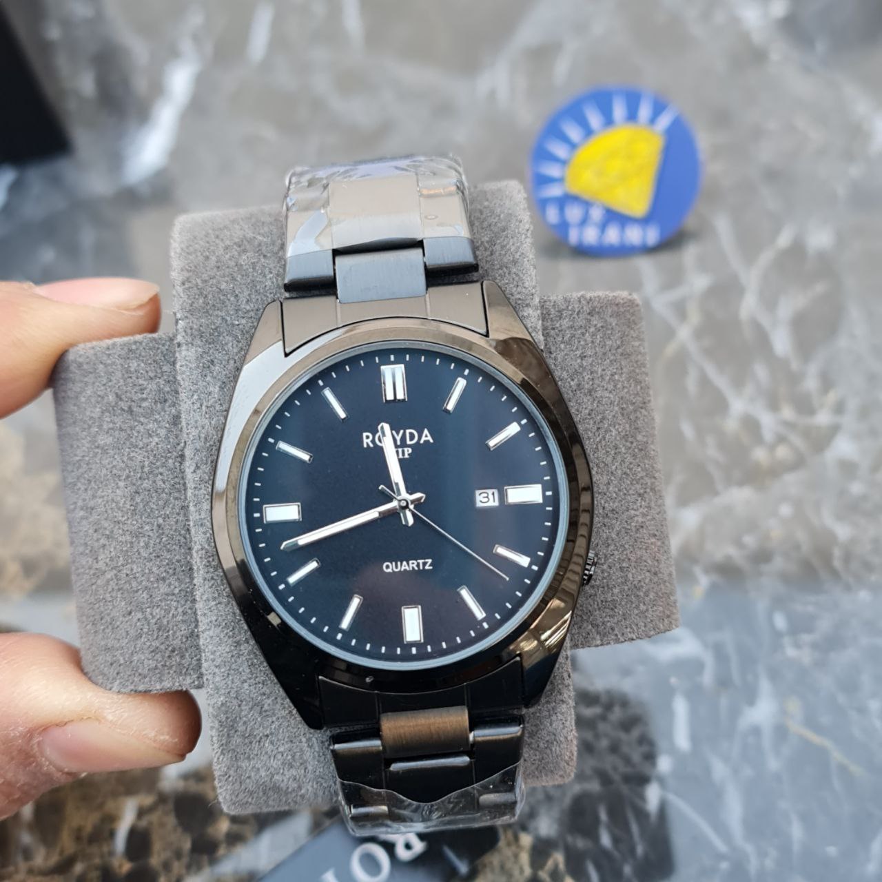 ساعت مردانه رویدا تمام استیل کد 5411 مشکی صفحه مشکی ساعت مردانه رویدا تمام استیل کد 5411 مشکی صفحه مشکی
