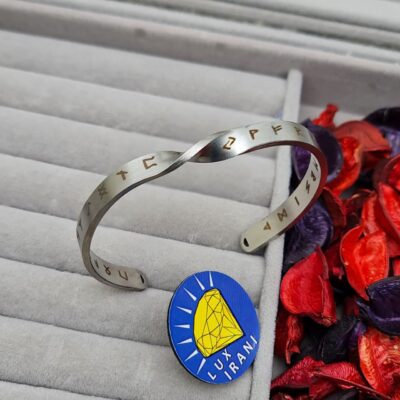 دستبند خلخال پیچی بی نهایت طرح دار