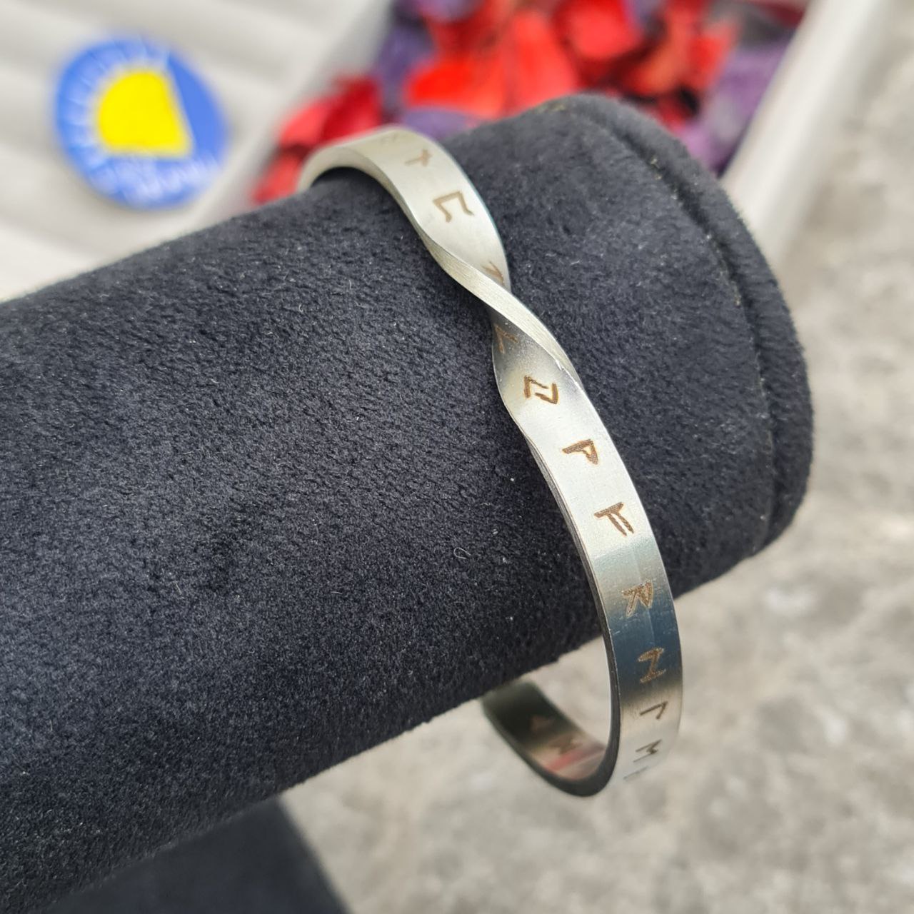 دستبند خلخال پیچی بی نهایت طرح دار